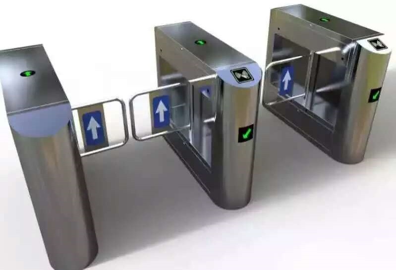 桥式斜面圆弧摆闸校园小区安全出入口智能刷卡管理系统厂家供应
