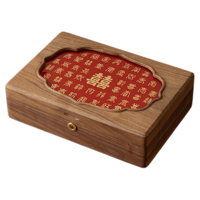 百喜图首饰盒新婚礼物高级实用