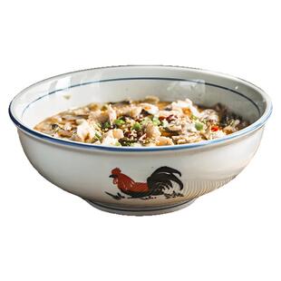 12寸水煮鱼大盆碗酸菜鱼碗鸡公碗陶瓷大碗汤碗大号汤盆家用釉下彩