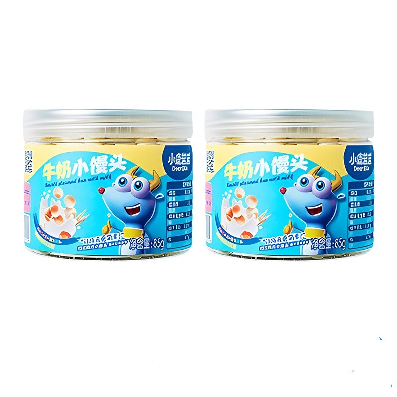 小鹿蓝蓝小馒头入口易溶果蔬饼干
