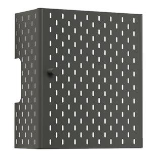 燃气热水器遮挡罩开门厨房天然气管道装饰遮丑洞洞板壁挂炉置物架