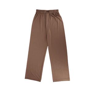 YOUWEI有尾2024冬季软垂感阔腿裤女直筒裤松紧腰Y5424402