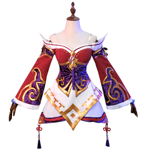 理想 英雄联盟cos服 九尾妖狐 阿狸cosplay服装 动漫游戏c服女装