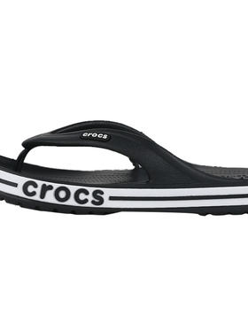 【自营】Crocs卡骆驰男鞋女鞋贝雅休闲拖鞋户外沙滩人字拖205393