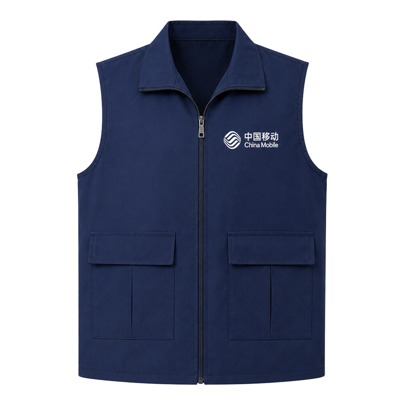 马甲工作服定制印字logo背心