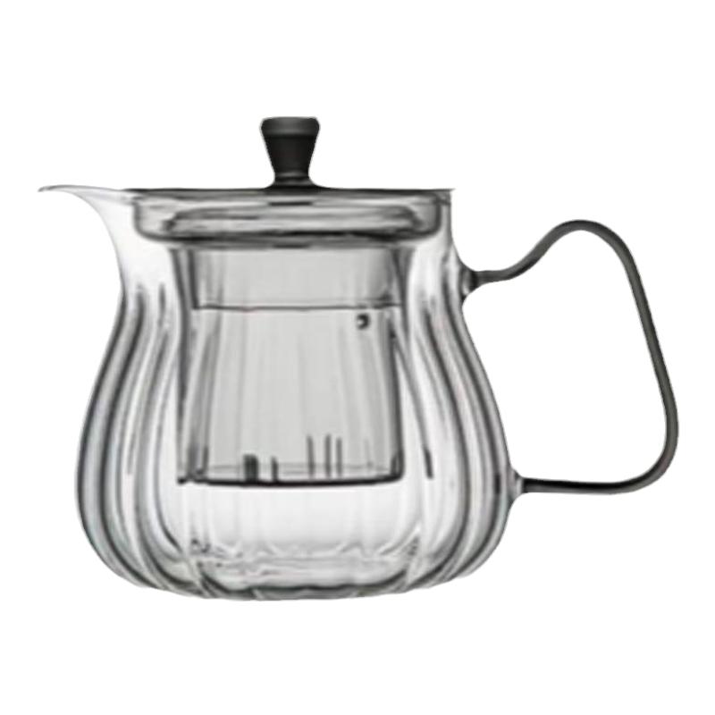 煮茶壶单壶泡茶家用玻璃茶具耐高温过滤泡茶茶壶茶水分离功夫沏茶