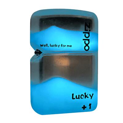 芝宝zippo亚克力套壳打火机送礼