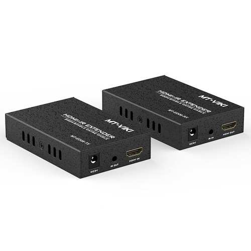 迈拓维矩MT-ED06 高清HDMI转网线延长器200米网口转HDMI信号传输器一发多收电脑监控视频显示器投影仪线延长