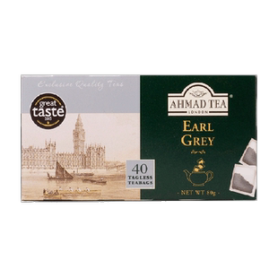 英国AHMAD TEA亚曼进口茶叶英式伯爵红茶袋泡茶烘焙原料