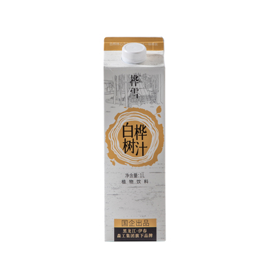 桦雪白桦树汁100%原汁，无添加