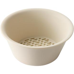 米立风物洗水果沥水篮客厅家用茶几果盘滤水篮厨房双层洗菜盆篮子