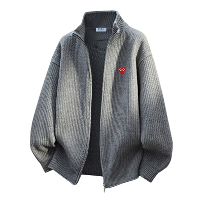 PLAYHEITY秋冬男女宽松针织开衫