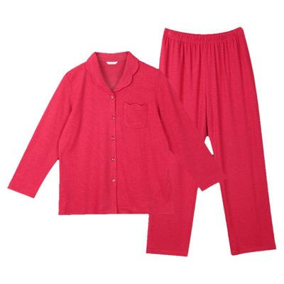 秋冬水柔棉莫韩版情侣家居服套装