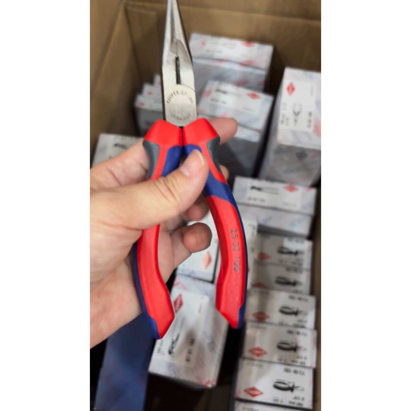 议价新款KNIPEX凯尼派克三色手柄25021602502可维修