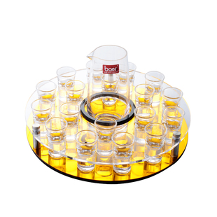 一口杯15ml旋转子弹杯架洋酒酒架洋酒杯架KTV酒馆清吧会让