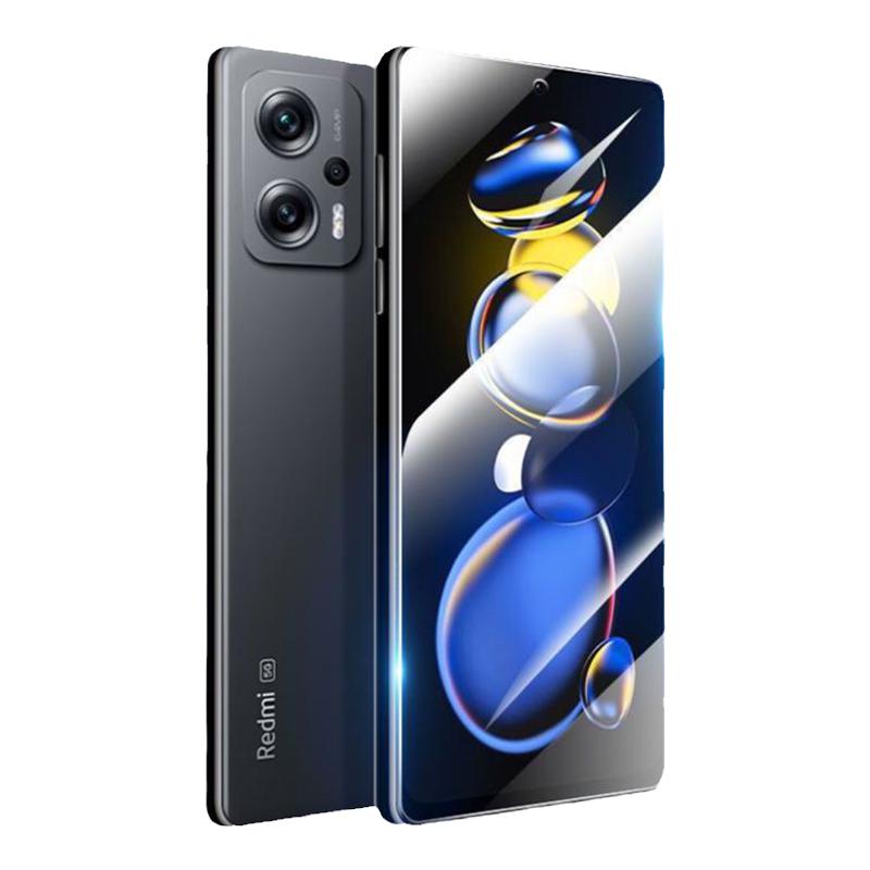 红米note12turbo钢化膜11tpro十13Pro手机膜redminote10小米not9note8por7保护5noto95mote5g全屏114适用115g
