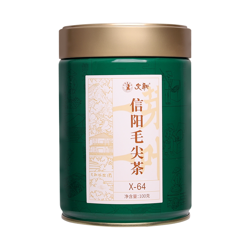 春茶上市文新信阳毛尖绿茶2026新茶茶叶明前特级一芽一叶散装100g
