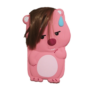 林更新明星同款刘海loopy搞怪适用小米13手机壳红米k70/k60露比k50可爱k40辫子头发12tpro全包note11硅胶套女