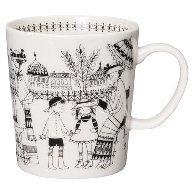 arabia陶瓷手绘北欧风马克杯盘碗