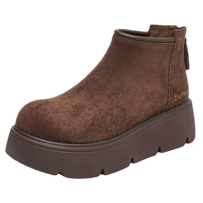 达芙妮小个子增高马丁靴女