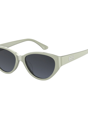 海伦凯勒新款大框猫眼板材太阳镜