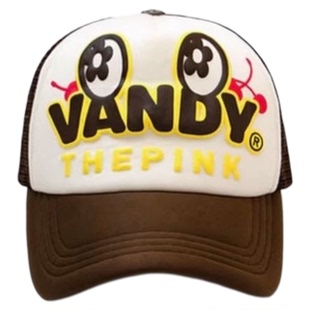 【官方正品】VandyThePink × Asics × Atmos三方联名棕色棒球帽