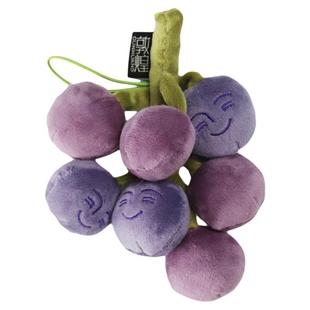 敦煌研究院张骞严选葡萄毛绒钥匙扣书包挂件甘肃文创水果蔬菜玩偶