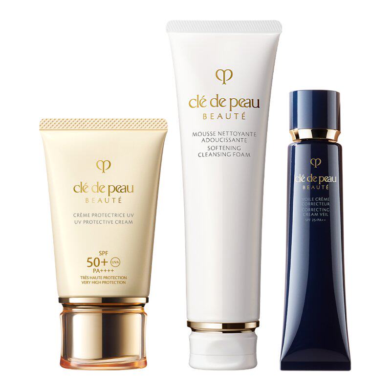 CPB御龄防晒隔离洁面礼盒套装