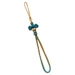 【已祝福】九华山纯手工编织文昌结挂绳锦鲤上岸手机链好运小挂件