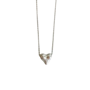 自制out of label通体S925纯银亮银色爱心项链happyrim怒推