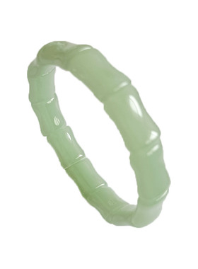 古风竹节红色手链精美百搭简约