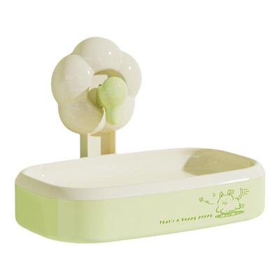 壁挂式免打孔吸盘置物架