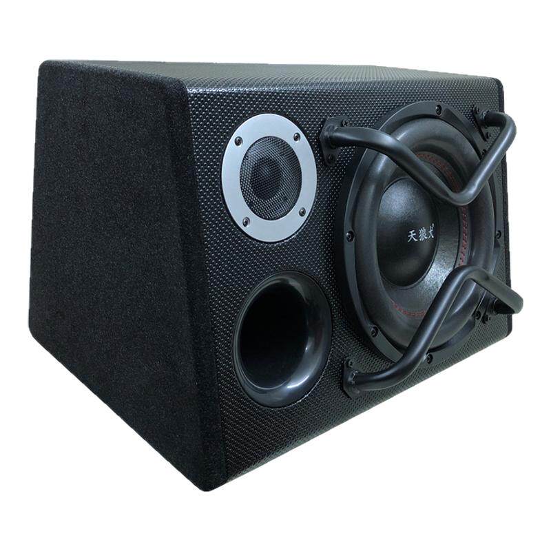 10寸卡啦OK220V蓝牙音响数字大功率12V车载有源低音炮24V汽车音箱