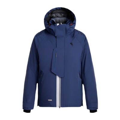 男式双板四向弹力专业滑雪服