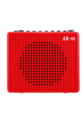 AKER/爱课 AK66大功率蓝牙扩音器便携多功能扩音机户外教学小蜜蜂