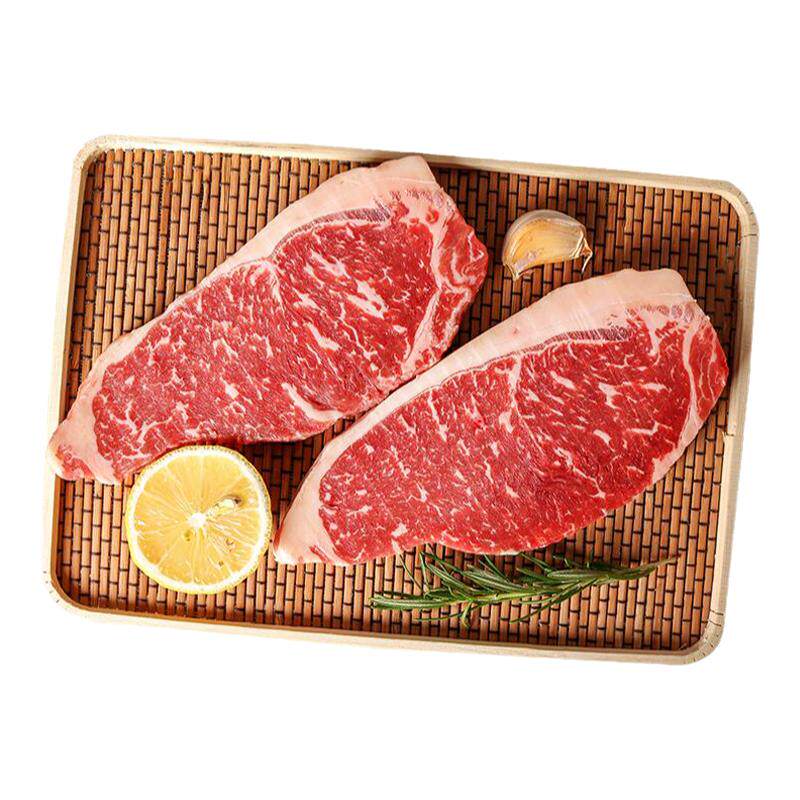 西捷进口原切谷饲新鲜西冷牛排