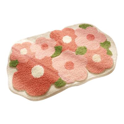 大江浴室洗漱台吸水速干防滑脚垫