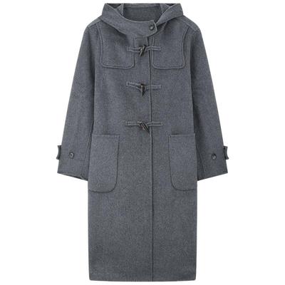 MindBridge学院风毛呢大衣