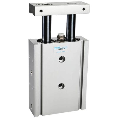 小型大推力双轴气缸