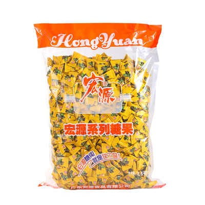 宏源陈皮糖355g酸甜糖果零食