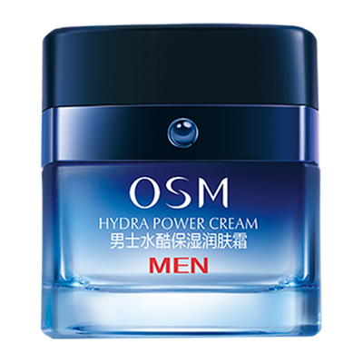 osm欧诗漫男士水酷50g保湿润肤霜