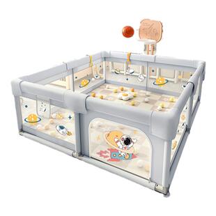 围栏防护栏婴儿客厅地上爬行学步栅栏宝宝室内家用爬垫儿童游戏栏