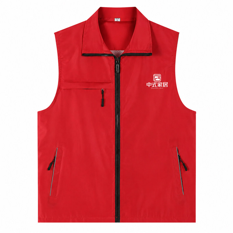 反光马甲工作服定制印字logo背心