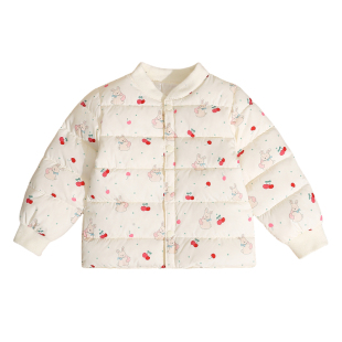 儿童棉服2025秋冬新款中小童时尚外套男女童棉袄小孩棉衣内胆反季