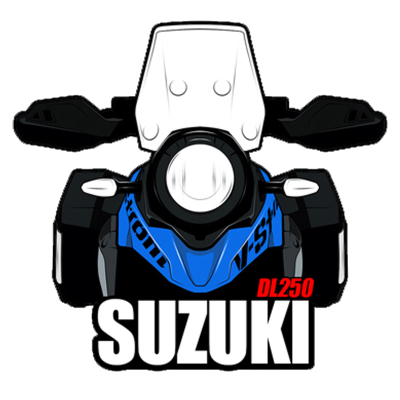 适用于铃木suzuki卡通划痕摩托车