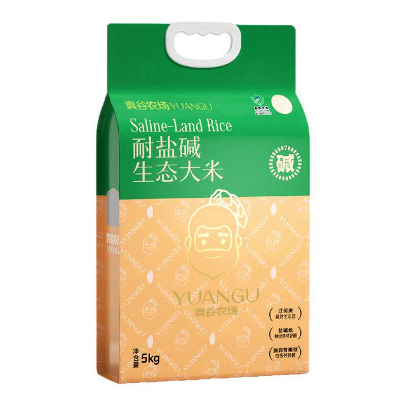 袁谷耐盐碱生态大米5kg