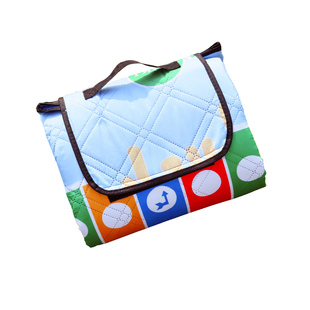 飞行棋野餐垫超声波防水防潮垫加厚户外地垫便携露营野炊春游坐垫