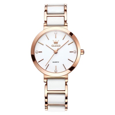 瑞士欧利时时尚防水女士手表