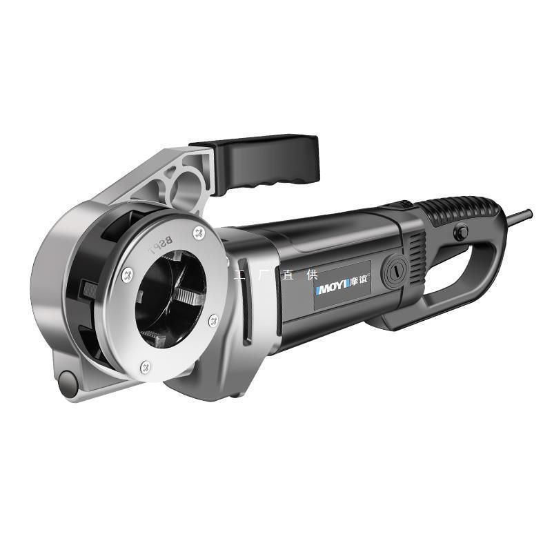 套丝机电动220v手持式水管消防管道开牙2寸全自动铁镀锌管绞丝机