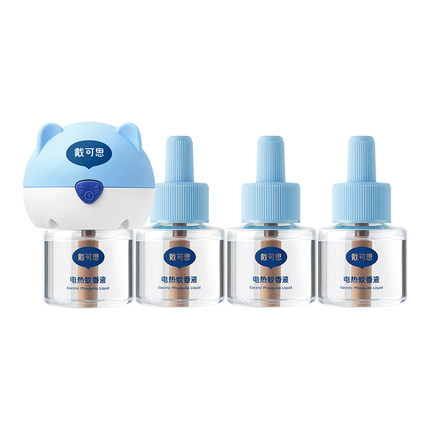 戴可思电蚊香液室内驱蚊器无烟无味电热蚊香进口溶剂